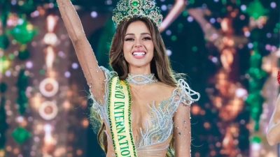 Luciana Fuster Sabet Juara di Miss Grand Internasional 2023