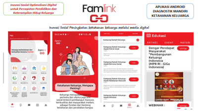 Inilah Aplikasi Famlink, Alat Diagnostik Ketahanan Keluarga