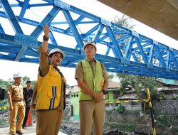Dedie Rachim Inspeksi Pengerjaan Jembatan Otista, Sampaikan Hal Ini