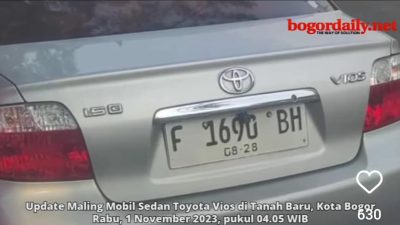 Satu Tahun 2 Mobil Vios Lenyap Digondol Maling, Warga Minta Pelaku Segera Ditangkap