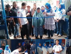 Sambil Resmikan RASKI, Caleg DPRD Provinsi Jabar Santuni Anak Yatin dan Doorprize