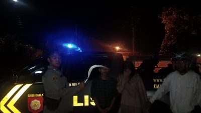Tim Unit Patroli Polsek Parung Amankan Dua Remaja Hendak Tawuran, Salahsatunya Perempuan