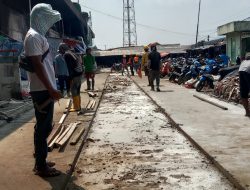 Progres Jadi Lambat, Pekerja Relokasi TPS Pedagang Pasar Leuwiliang Keluhkan Parkir Liar