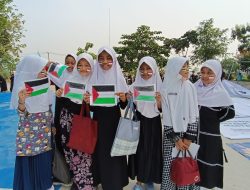 Peduli Palestina, Ratusan Murid SDIT As-Salam Green School Gelar Sholat Gaib