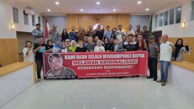 Praktisi hingga Alumni Unpak Gelar Aksi Solidaritas untuk Bintatar Sinaga