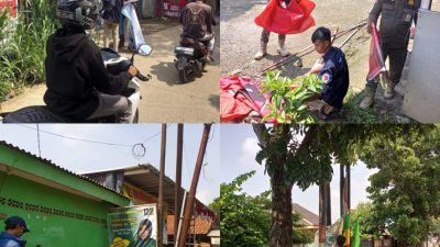 Langgar Aturan, Satpol PP dan Panwascam Kemang Tertibkan 250 APS