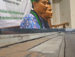 Jembatan Bomang Retak Parah, HMI MPO Cabang Kabupaten Bogor Bakal Laporkan PPK dan Kontraktor ke KPK
