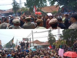 Demonstran di Parung Panjang Nyaris Ricuh, Lalin Menuju Tangerang-Cigudeg Masih Ditutup