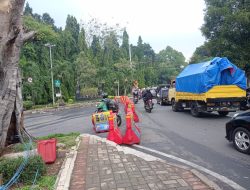 Rekayasa Lalu Lintas Cipaku Batu Tulis Mulai Diberlakukan Akibat Dampak Longsor