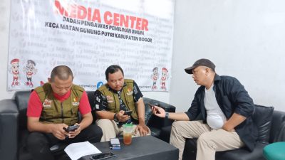 Panwascam Gunung Putri: ASN, TNI-Polri hingga Perangkat Desa Jangan Jadi Pengurus Parpol dan Timses di Pemilu