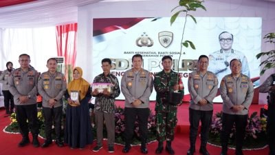 SSDM Polri Gelar Baksos, Bakal Bangun SMA Bhayangkara di Gunung Sindur