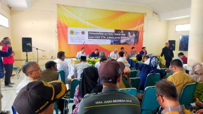 Diskominfo-PWI Kabupaten Bogor Gelar Safari Jurnalistik di Gunung Sindur, Diapresiasi Kadis Bayu Ramawanto