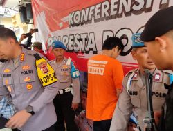 Polisi Ciduk Alung Pelaku Pembunuh Pacarnya Sendiri di Menteng Bogor