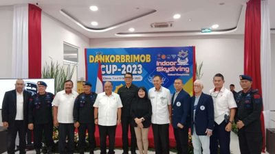 Kejurnas Indoor Skydiving Dankorbrimob Cup-2023 Resmi Dibuka