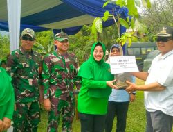 Persit Kartika Chandra Kirana 0621 Kabupaten Bogor Tanam 500 Pohon di Sukamakmur