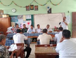 Tangani Banjir di SDN 02 Sukamanah, Muspika Jonggol Gelar Rakor
