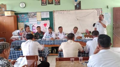 Tangani Banjir di SDN 02 Sukamanah, Muspika Jonggol Gelar Rakor