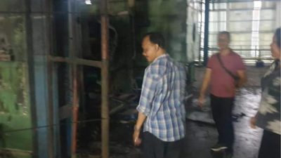 Tersambar Ledakan Mesin Setting Milik PT Kahaptex, 4 Orang Karyawan Dilarikan ke RS Mary Cileungsi