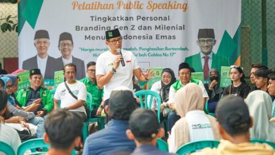 Relawan Ganjar-Mahfud Progresif Gelar Pelatihan Public Speaking untuk Gen Z dan Milenial, Menuju Indonesia Emas