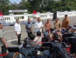 Jokowi Resmikan Jembatan Otista Kota Bogor