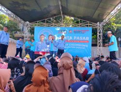 Rapim Kabupaten Bogor Gelar Genta Pasar Rakyat, Bagi-bagi Makanan hingga Tes Kesehatan untuk Pedagang Pasar Cigombong