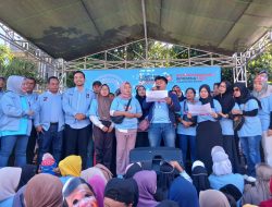 Ratusan Pedagang Pasar Cigombong Deklarasi Dukung Prabowo-Gibran Pilpres 2024