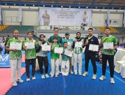 Tim Taekwondo Kabupaten Bogor Panen Medali di Hari Pertama Piala Gubernur Jabar 2023
