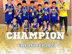 Skuad Basket GSB Raih Juara Falcons Cup 2023
