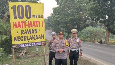 Memasuki Libur Nataru, Polsek Cariu Imbau Pengendara Gunakan Kendaraan laik Jalan