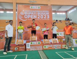 Turnamen Bulutangkis Bupati Bogor Open 2023 Harusnya Berlangsung di GOR Laga Tangkas