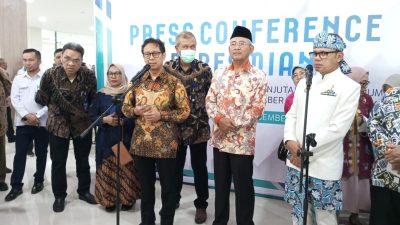 Menkes Resmikan Gedung Baru Ini di RSUD Kota Bogor dan Hibahkan Alat Ventilator