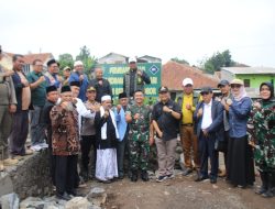 Letkol Gan Gan Rusgandara Resmikan Pembangunan Kantor Koramil Tamansari