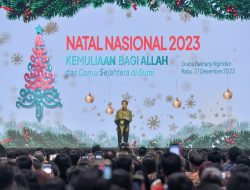 Jokowi Ajak Umat Kristiani Jaga Persatuan Jelang Pemilu 2024 dan Jaga Toleransi