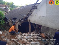 BPBD Catat 22 Warga Terdampak Longsor Cigudeg