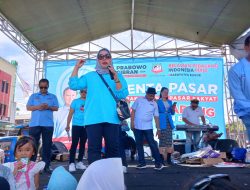 Sasar Pedagang Menangkan Prabowo-Gibran Satu Putaran, Rapim Kabupaten Bogor Gelar Genta Pasar Rakyat di Parung