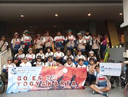 HA IPB Cycling Sukses Gelar Aksi Gobar ke Yogyakarta, Tempuh Jarak 106 KM