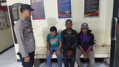 Viral di Medsos Broron, 3 Pelaku Pungli Sopir Truk Diamankan Polsek Rumpin