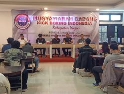 Terpilih Secara Aklamasi Lewat Muscab, Boy Herman Siap Majukan Cabor Kick Boxing di Kabupaten Bogor
