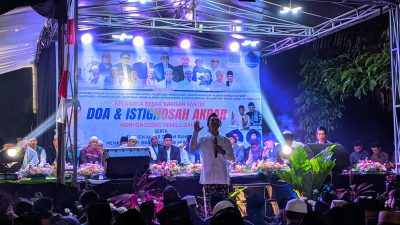 Ribuan Jamaah Hadiri Doa dan Istighosah untuk Pemilu Damai, Kang RS: Bukti Nyata Kaum Sarungan Peduli Politik