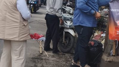 Masa Tenang, Panwascam Parung dan Tim Gabungan Tertibkan APK