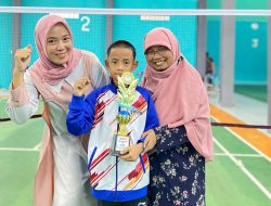 Bikin Bangga Orang Tua dan Sekolah, Hafidz Atlet Bulutangkis Termuda Juara Kedua 02SN Tingkat Kecamatan Kemang