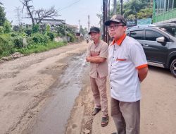 Tinjau Jalan Cikeas-Bojongnangka, Achmad Fathoni: Akan Saya Kejar Terus Sampai Dibangun