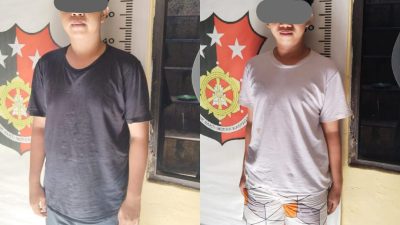 2 Gangster Wartam Depok Dibekuk Polsek Parung