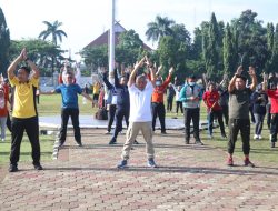 Sekda dan Dandim Ajak ASN Pemkab Bogor Senam Bersama