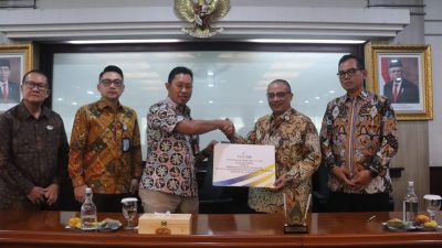Asmawa Tosepu Teken MoU Penyaluran Dana CSR dengan Bank BJB Cabang Cibinong