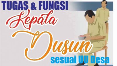 Sesuai UU Desa dan Kemendagri, Berikut Tugas Pokok Kadus, Ketua RW dan RT