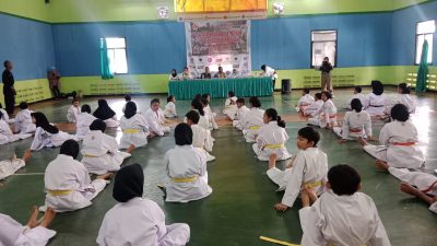 Perguruan Karate BKC Bogor Timur Adakan Kenaikan Tingkat