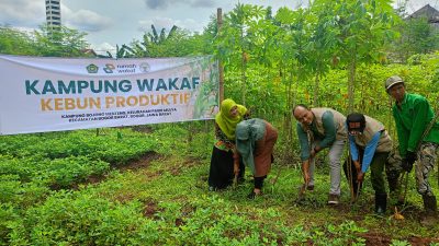 Kampung Wakaf: Inisiatif untuk Kekalkan Kebaikan Serta Tingkatkan ketahanan Pangan Berbasis Lahan Wakaf