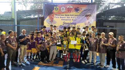 MGMP PJOK Kabupaten Bogor Sukses Gelar Turnamen Futsal dan Bola Voli Kadisdik Cup 2024
