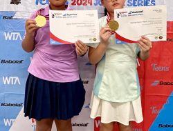 Alexa dan Valencia Sabet Juara Ganda Putri KU-10 WTA Seri II